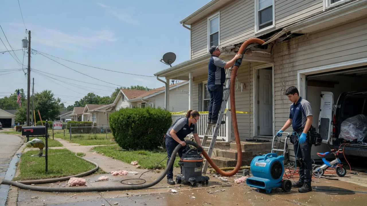 Water Damage Restoration in Schneider, IN near me